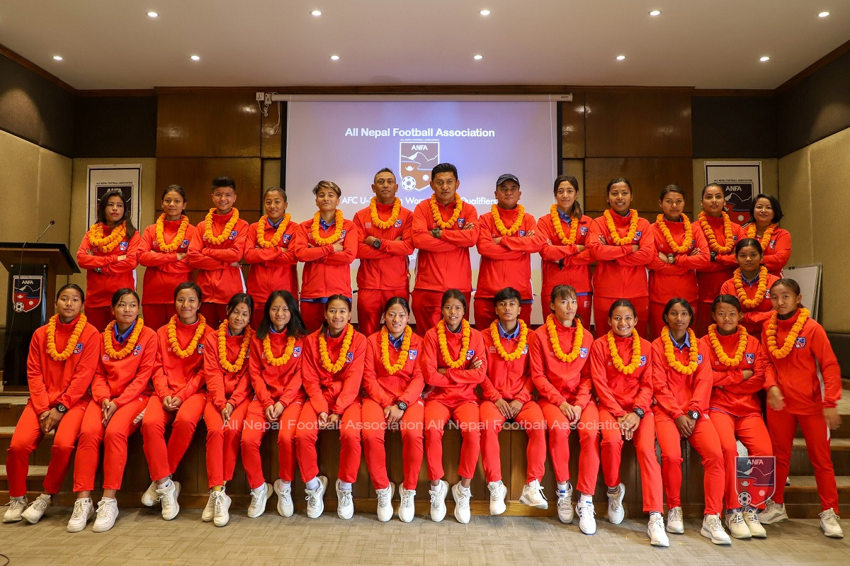 एएफसी यू–२० महिला एसियन कप छनोट खेल्ने नेपाली टिमको बिदाइ